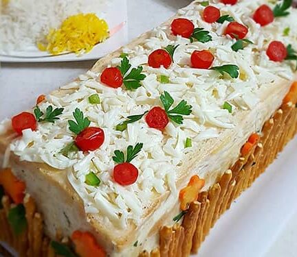 طرز تهیه کیک مرغ