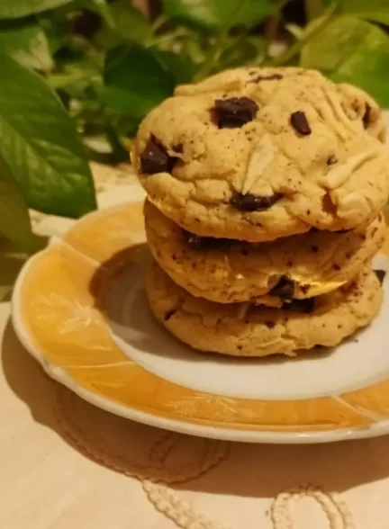 کوکی بادام و شکلات