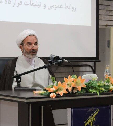 حجت الاسلام رضایی:پاسدار باید بامطالعه دلیل مبارزه با استکبار را بداند